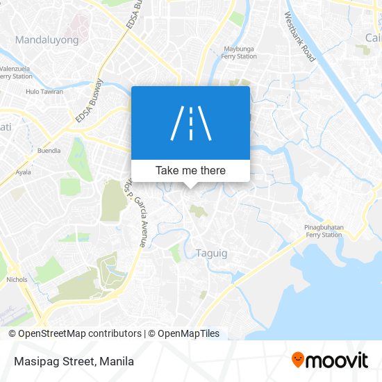 Masipag Street map