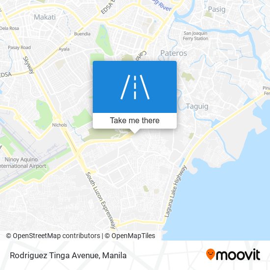 Rodriguez Tinga Avenue map