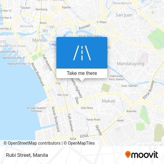 Rubi Street map