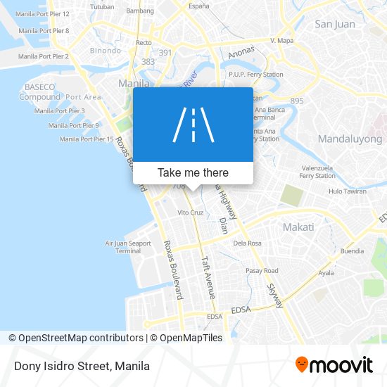 Dony Isidro Street map