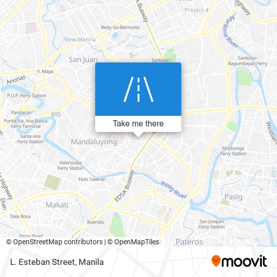 L. Esteban Street map