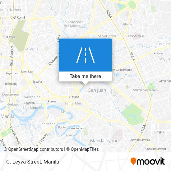 C. Leyva Street map