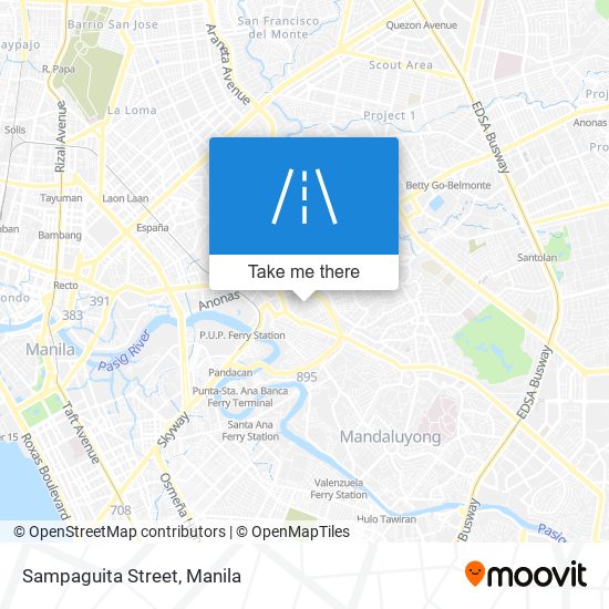 Sampaguita Street map