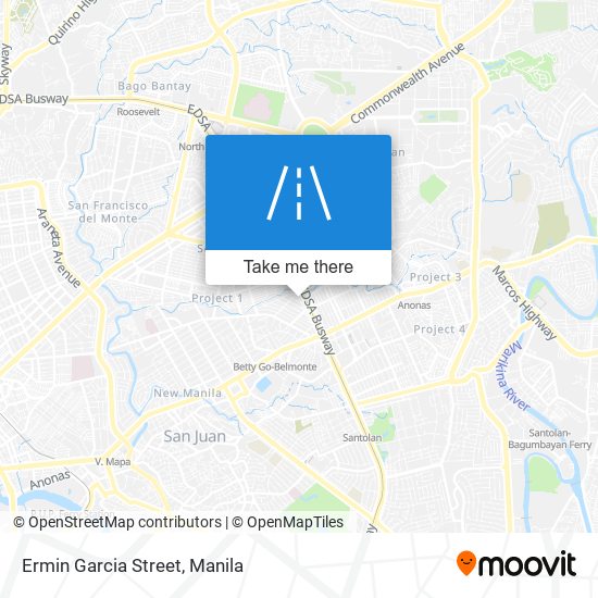 Ermin Garcia Street map