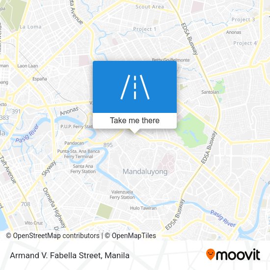 Armand V. Fabella Street map