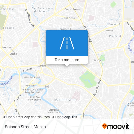 Soisson Street map