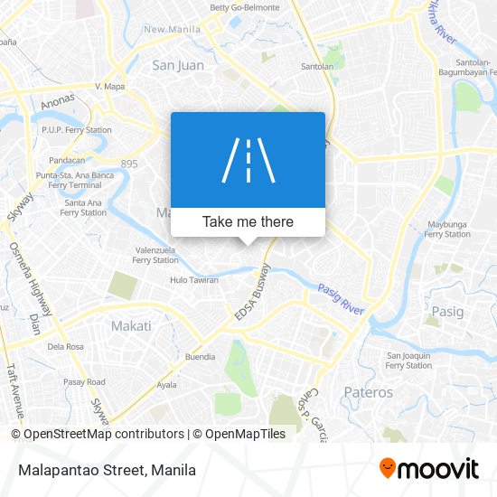 Malapantao Street map
