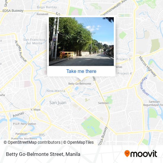 Betty Go-Belmonte Street map