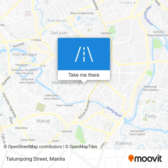 Talumpong Street map