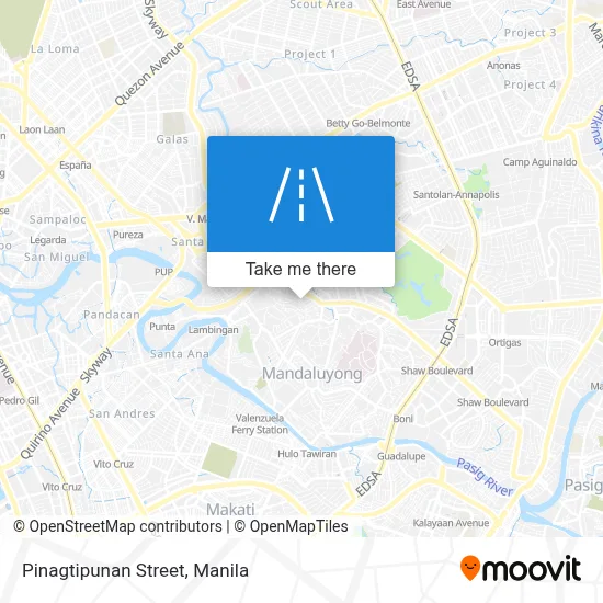 Pinagtipunan Street map
