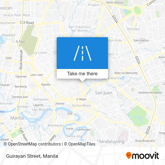 Guirayan Street map