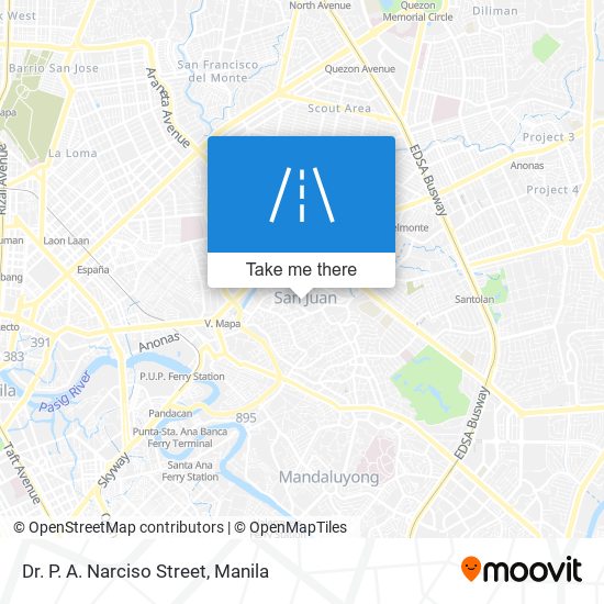 Dr. P. A. Narciso Street map