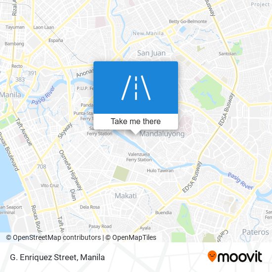 G. Enriquez Street map