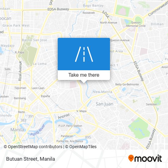 Butuan Street map