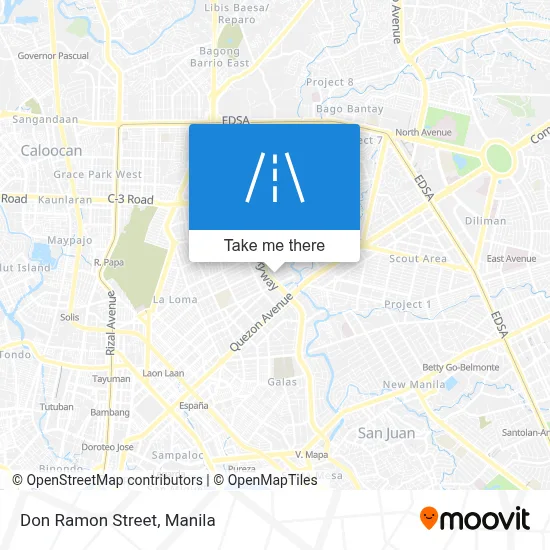 Don Ramon Street map