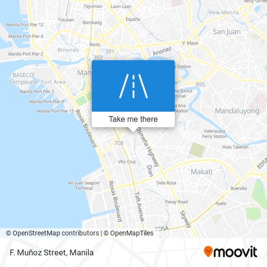 F. Muñoz Street map