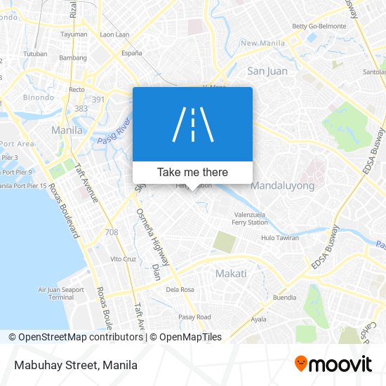 Mabuhay Street map