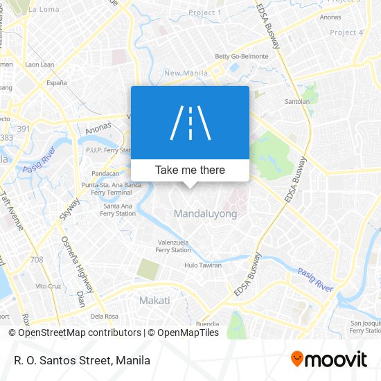 R. O. Santos Street map
