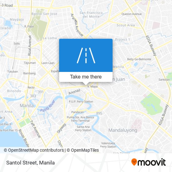 Santol Street map