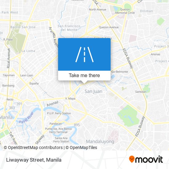 Liwayway Street map