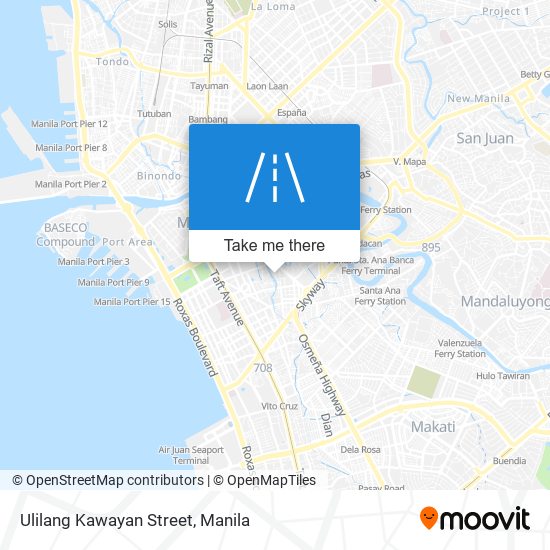 Ulilang Kawayan Street map