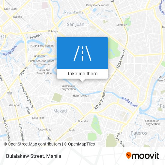 Bulalakaw Street map