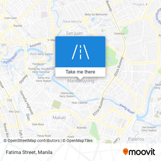 Fatima Street map