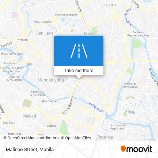 Malinao Street map
