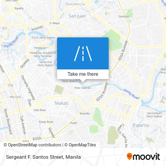 Sergeant F. Santos Street map