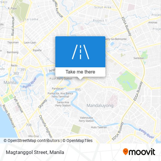 Magtanggol Street map