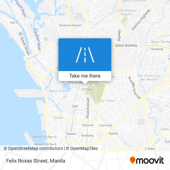 Felix Roxas Street map