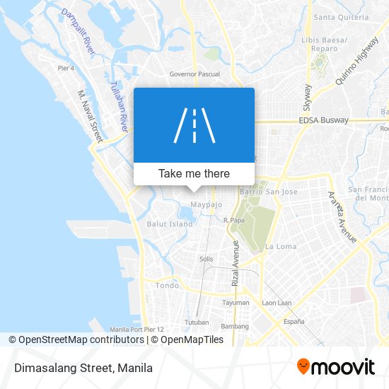 Dimasalang Street map