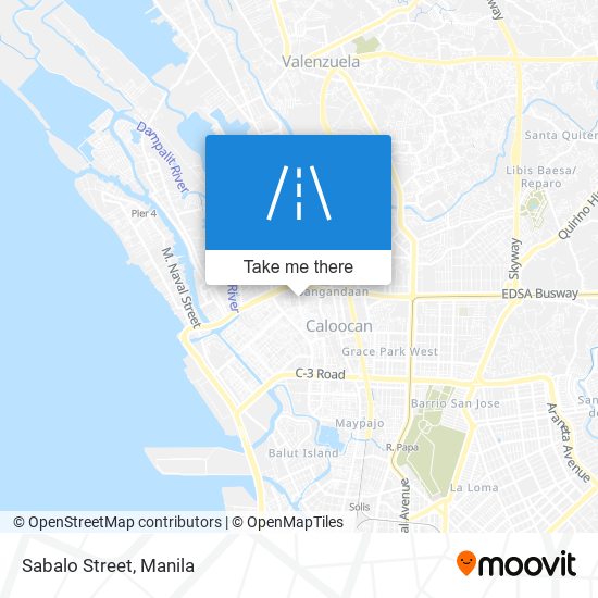 Sabalo Street map