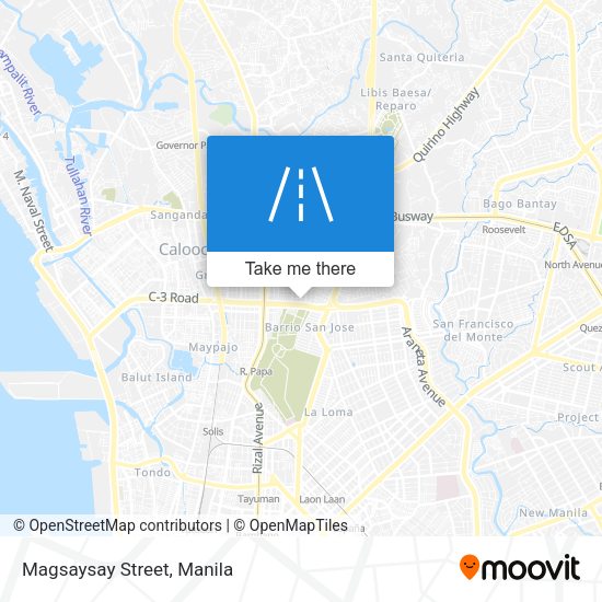 Magsaysay Street map