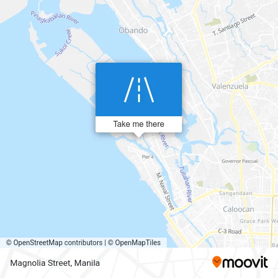 Magnolia Street map