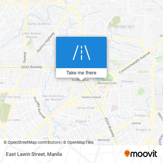 East Lawin Street map