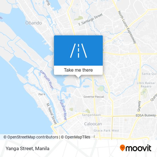 Yanga Street map
