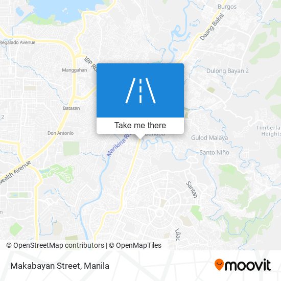Makabayan Street map