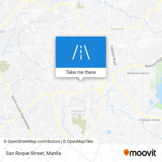 San Roque Street map