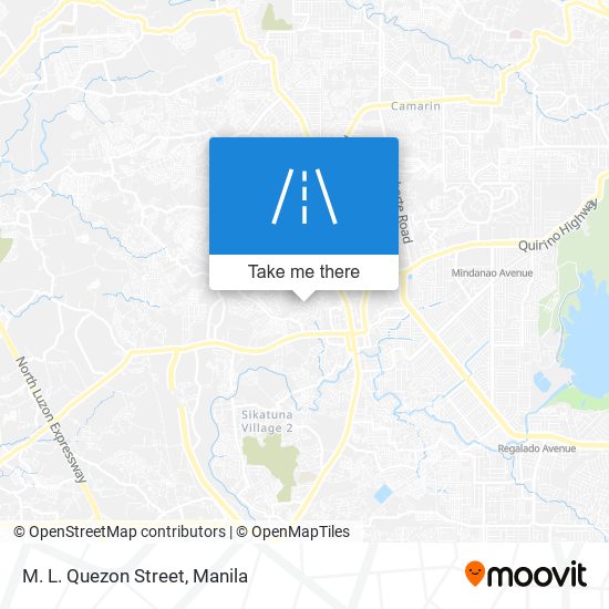 M. L. Quezon Street map