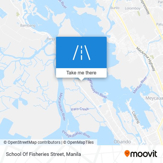 School Of Fisheries Street map