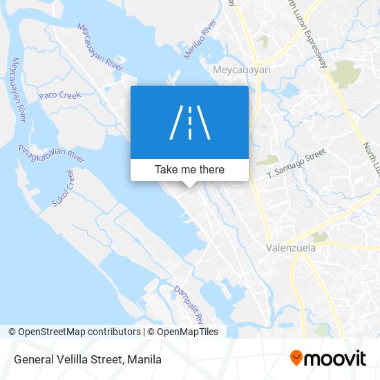 General Velilla Street map