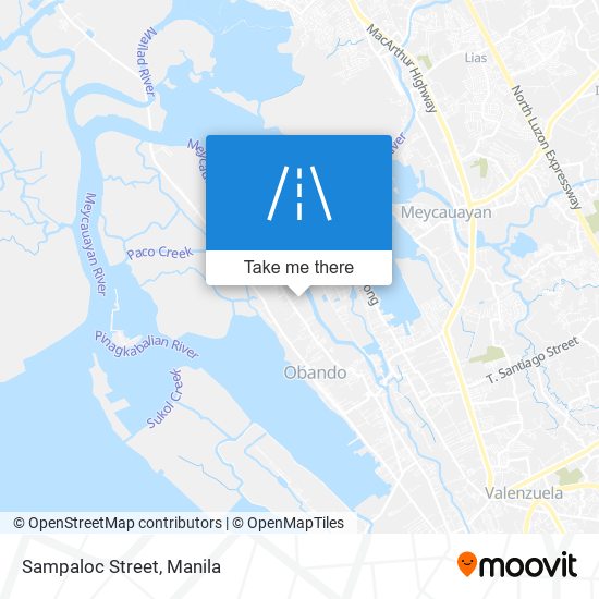 Sampaloc Street map