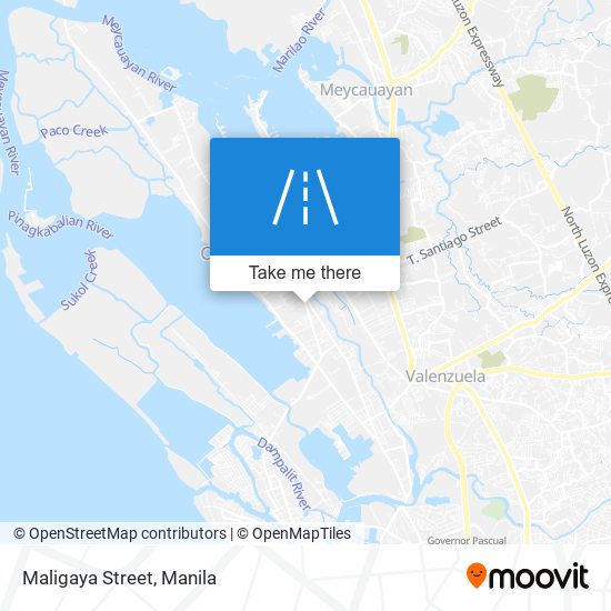 Maligaya Street map