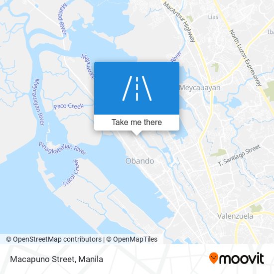 Macapuno Street map