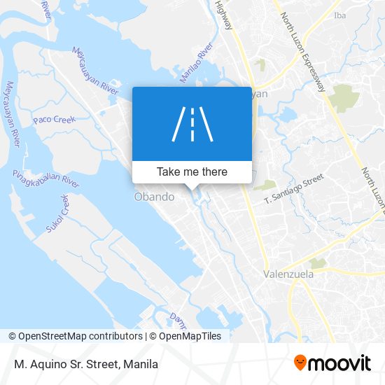 M. Aquino Sr. Street map