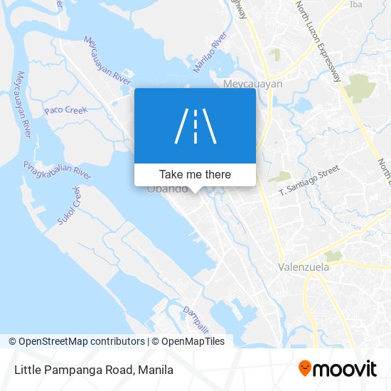 Little Pampanga Road map