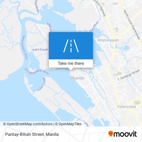 Pantay-Bituin Street map