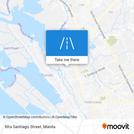 Rita Santiago Street map