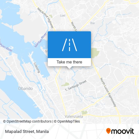 Mapalad Street map